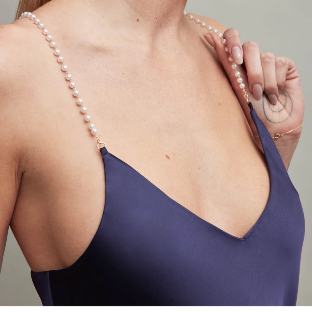 Carbon38 SATIN SLIP DRESS - Picture 2 of 5